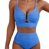 Solaia™ – Bikini Vita Alta Texture Scolpita